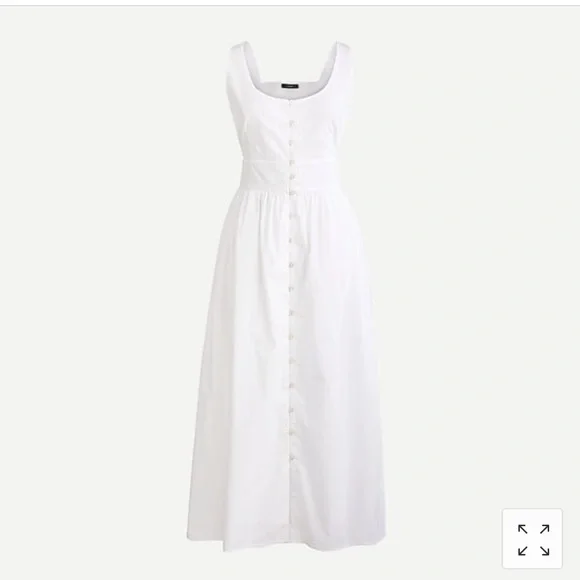 j crew button front beach dress J.Crew Women's Button-front Lightweight Chambray Mini Dress Blue